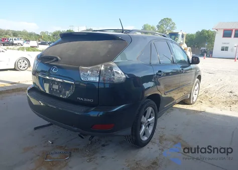 2004 Lexus Rx 330 из США, поврежденный, VIN 2T2GA31U84C007302